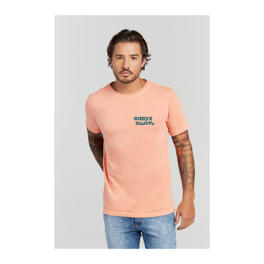 Camiseta Estonada Laranja