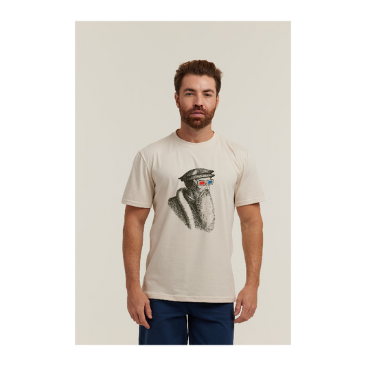 Camiseta Pima Areia