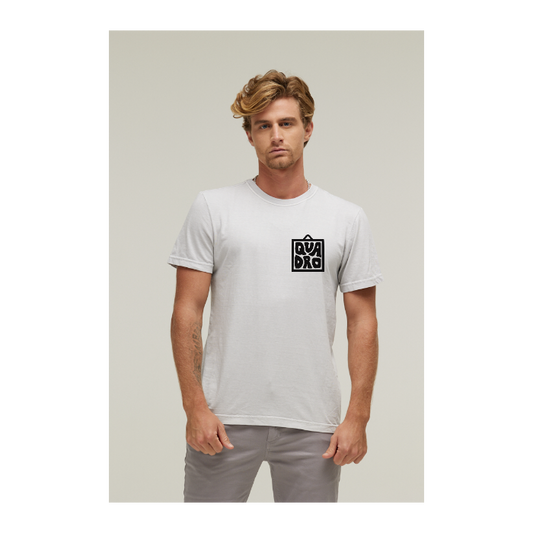 Camiseta Estonada Branco Gelo