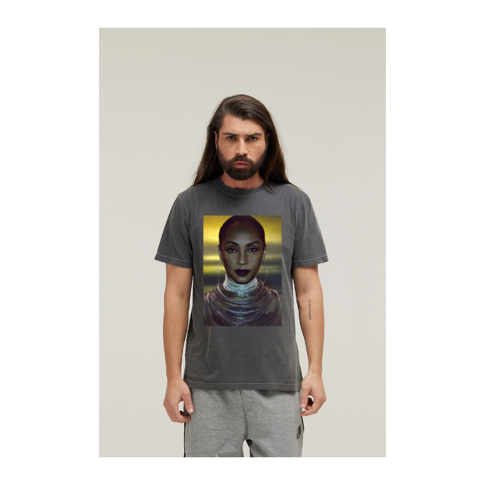 Camiseta Estonada Cinza Chumbo