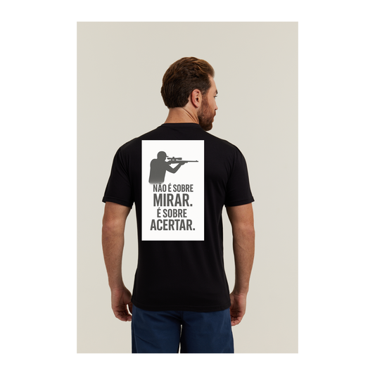 Camiseta Pima Preto