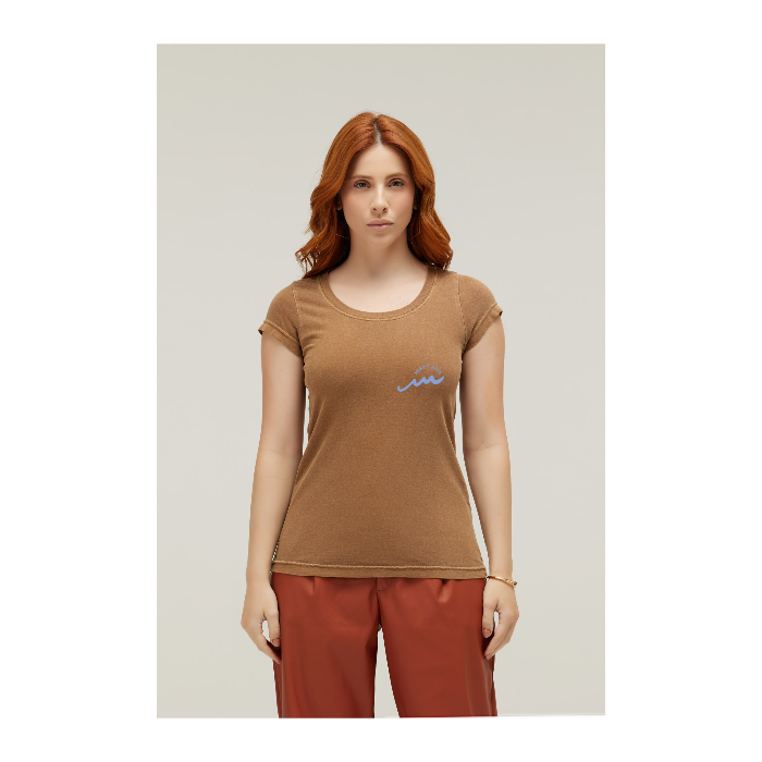 Baby long Estonada Marrom