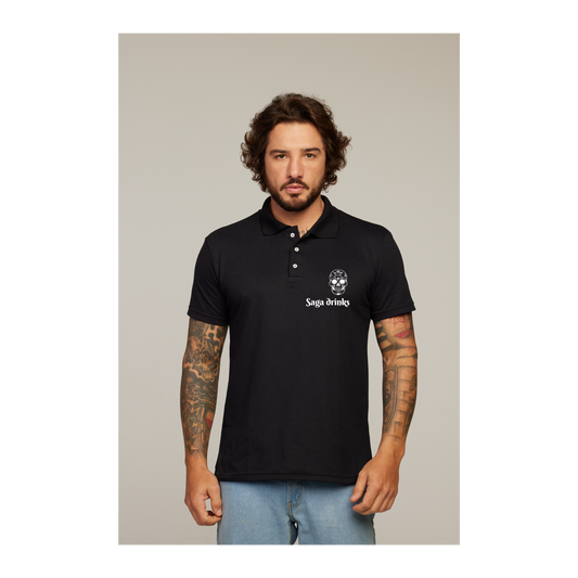 Camisa Polo Preta