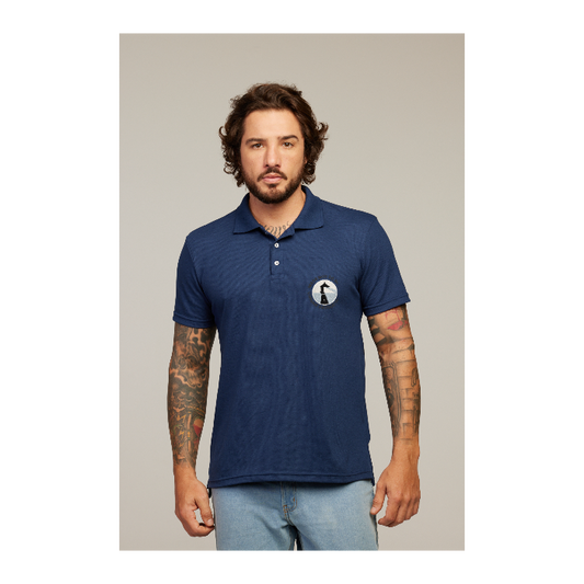 Camisa Polo Azul Marinho