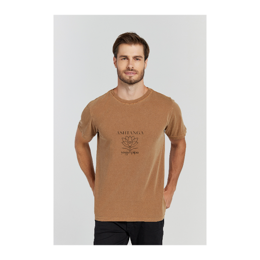 Camiseta Estonada Marrom