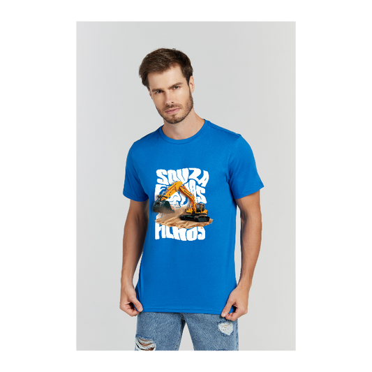 Camiseta Premium Azul Royal