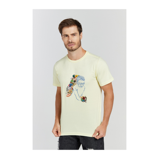 Camiseta Premium Amarelo Bebê
