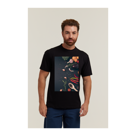 Camiseta Pima Preto
