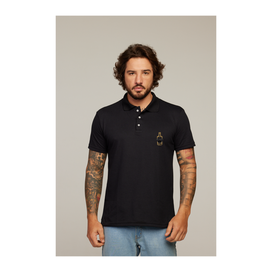 Camisa Polo Preta