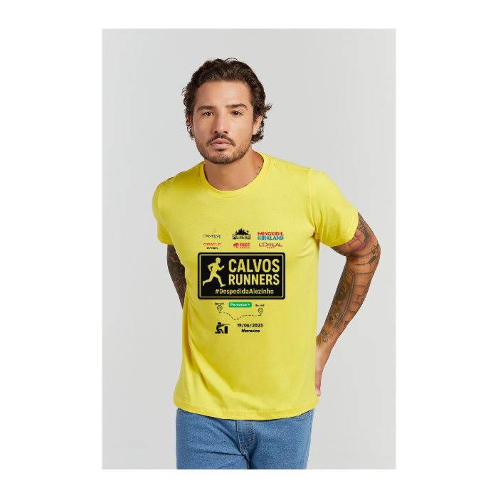 Camiseta Premium Amarelo Canário