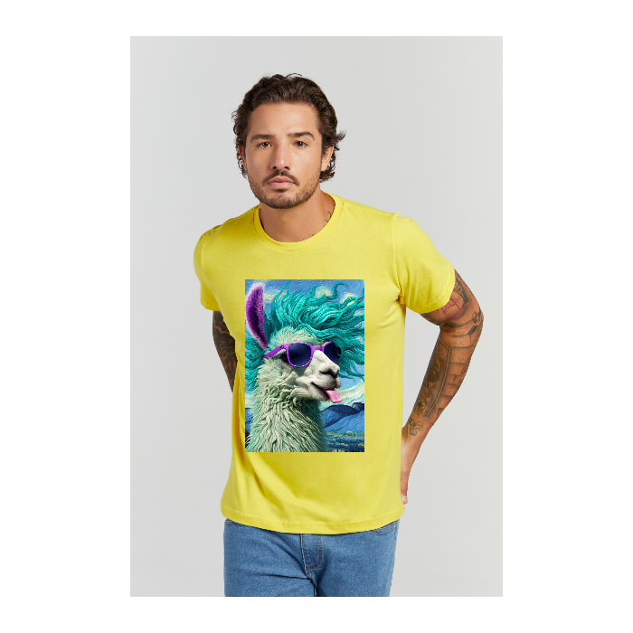 Camiseta Premium Amarelo Canário