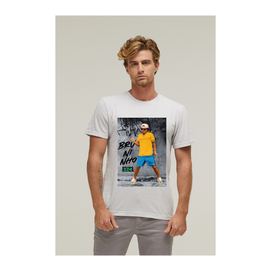 Camiseta Estonada Branco Gelo