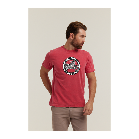 Camiseta Estonada Vermelho