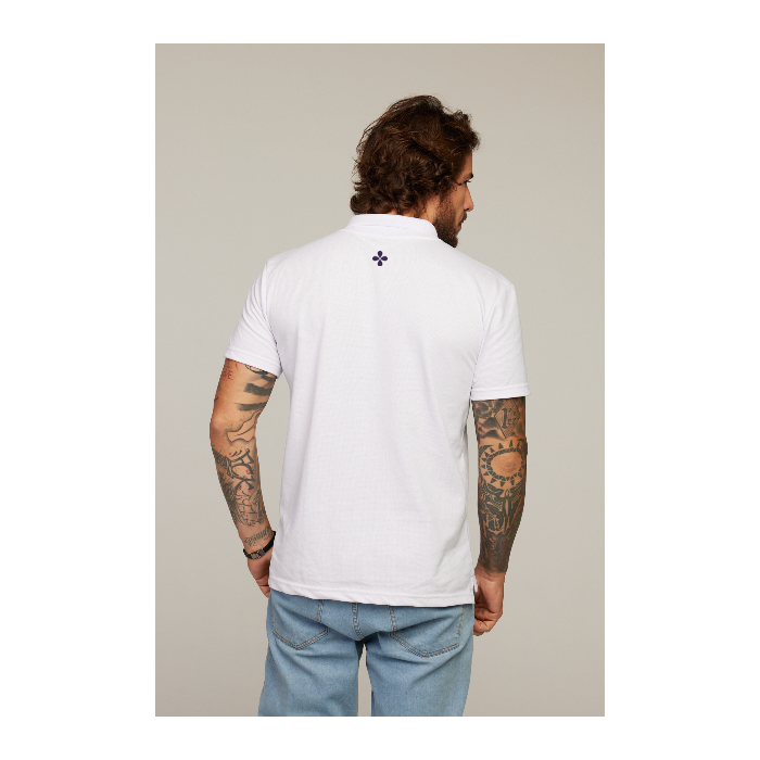 Camisa Polo Branca