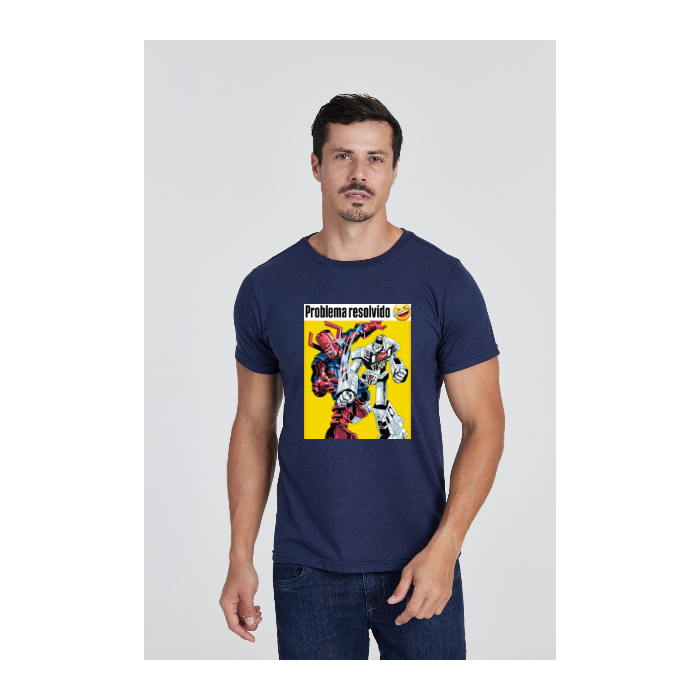 Camiseta Básica Azul Marinho