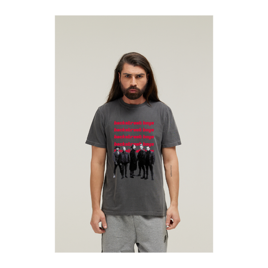 Camiseta Estonada Cinza Chumbo