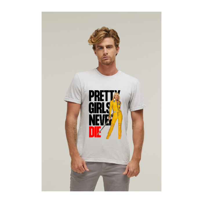 Camiseta Estonada Branco Gelo