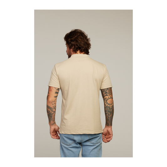 Camisa Polo Caqui