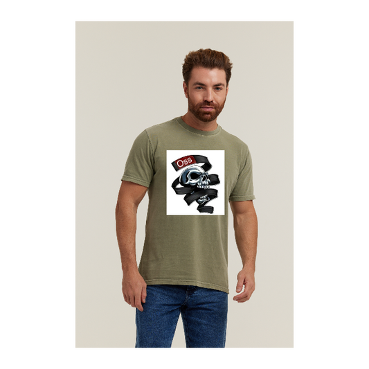 Camiseta Estonada Verde Militar