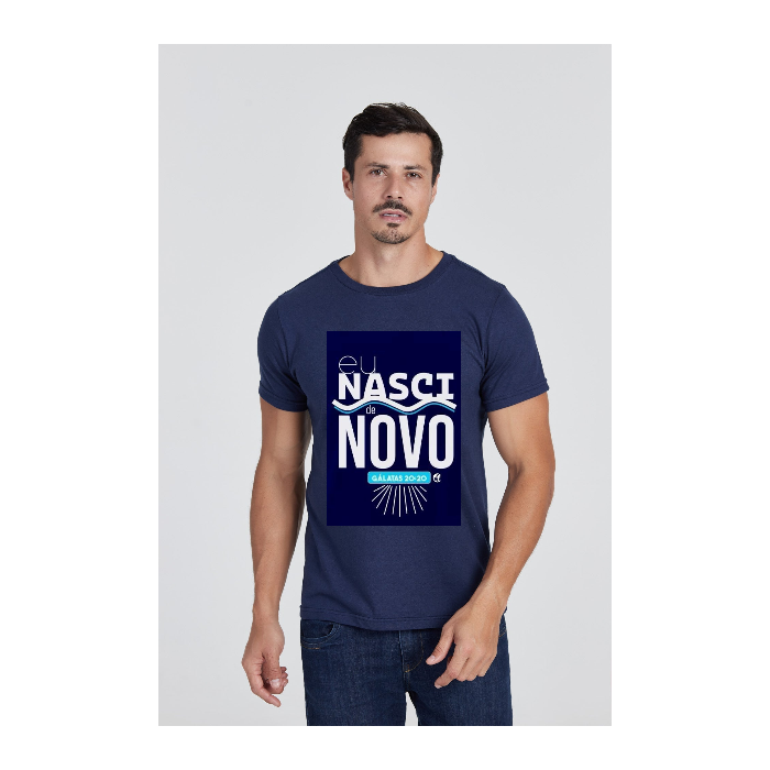 Camiseta Básica Azul Marinho