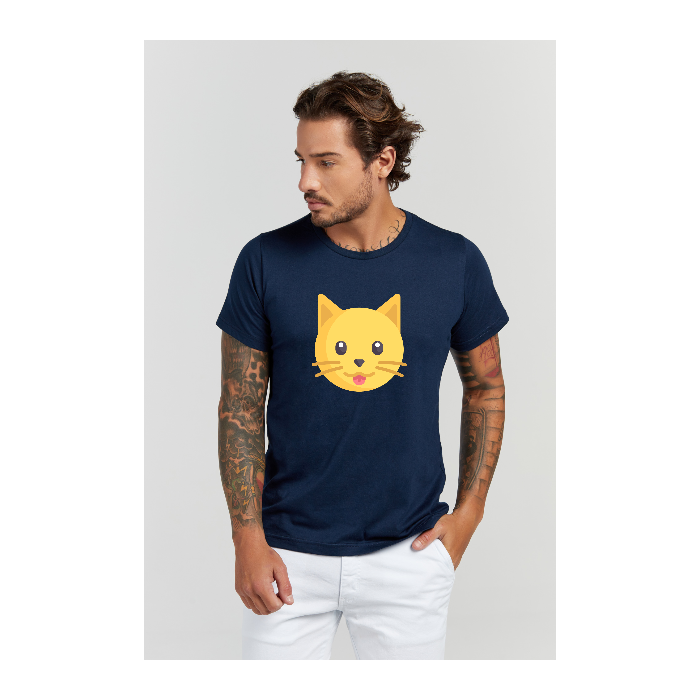 Camiseta Premium Azul Marinho