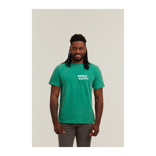 Camiseta Estonada Verde Bandeira