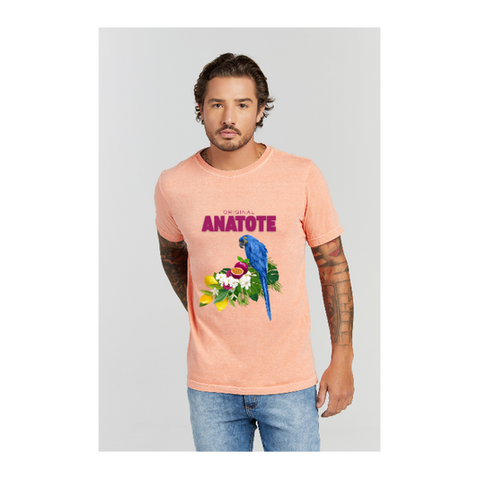Camiseta Estonada Laranja