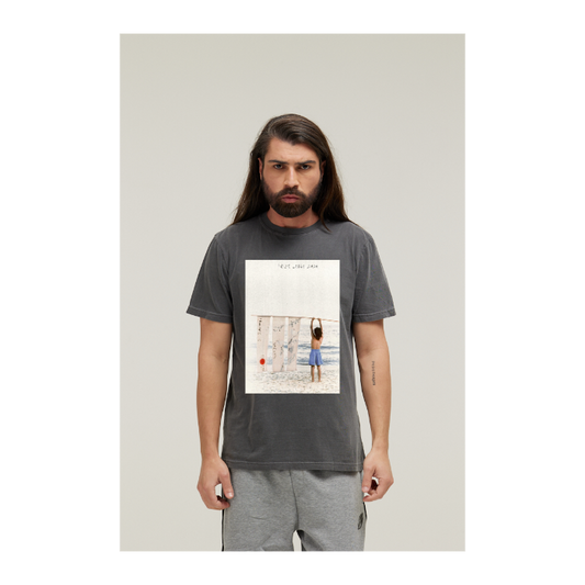 Camiseta Estonada Cinza Chumbo