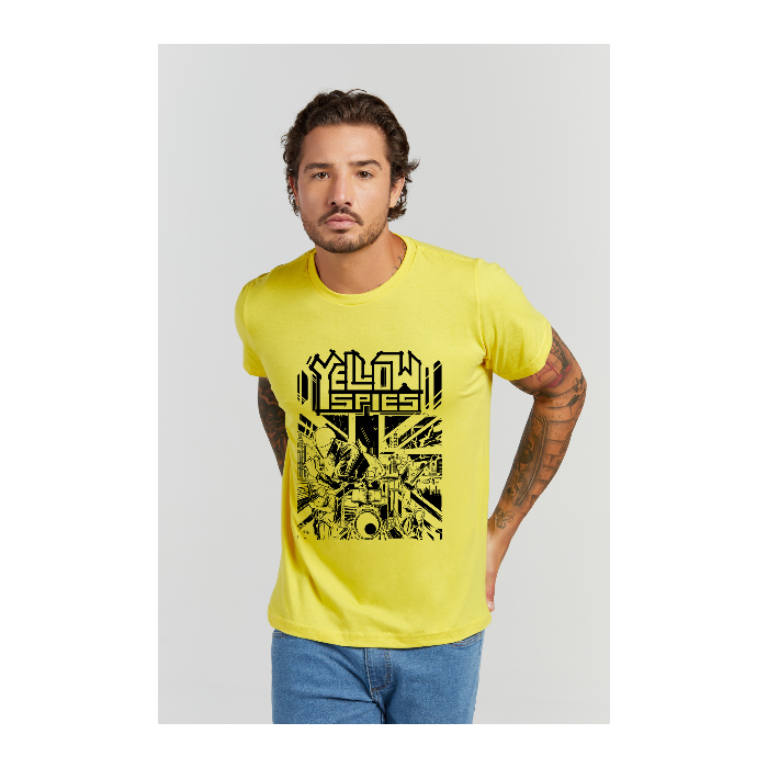 Camiseta Premium Amarelo Canário