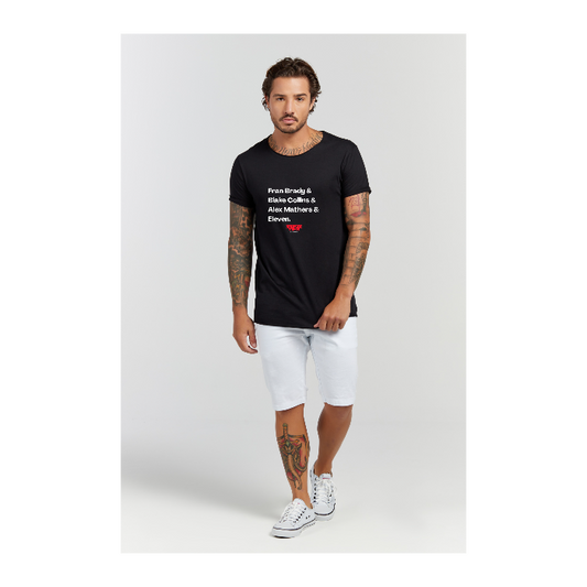 Camiseta Longline Preto