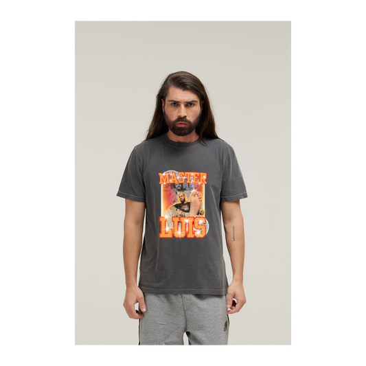 Camiseta Estonada Cinza Chumbo