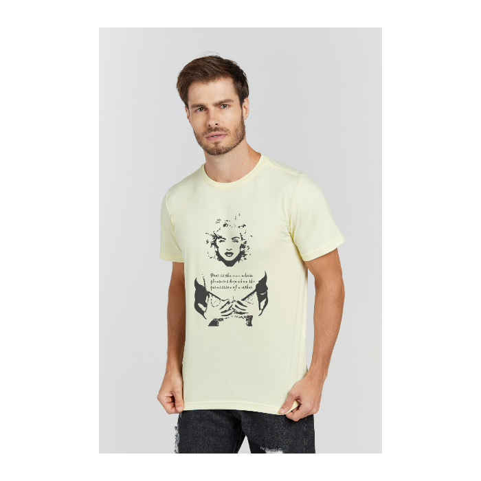 Camiseta Premium Amarelo Bebê