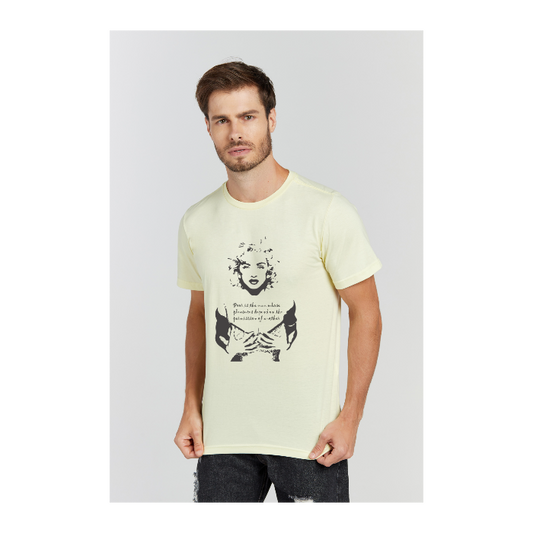 Camiseta Premium Amarelo Bebê