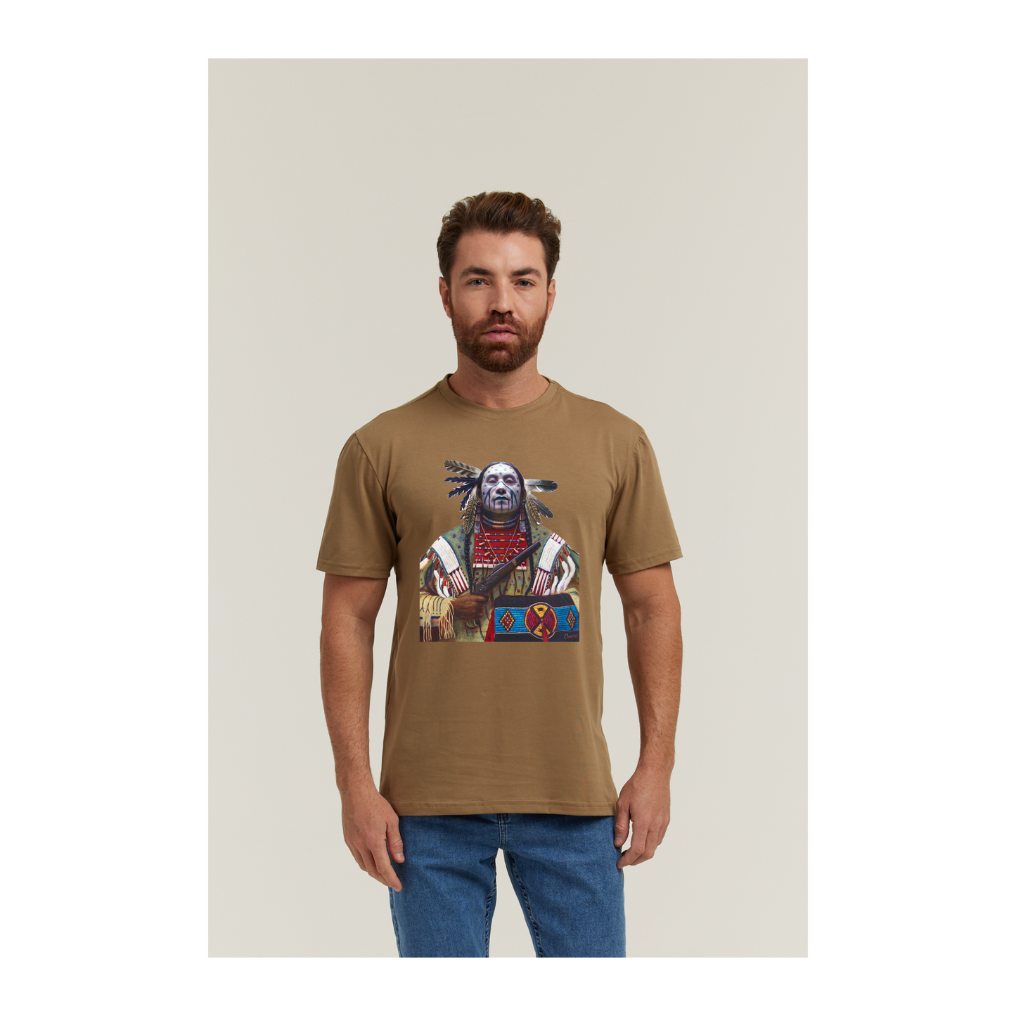 Camiseta Pima Verde Militar