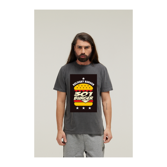 Camiseta Estonada Cinza Chumbo