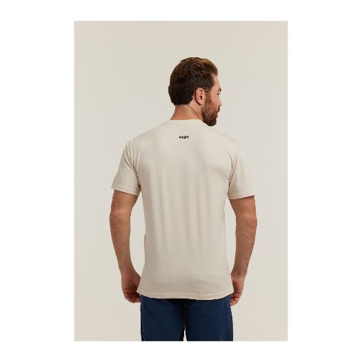 Camiseta Pima Areia