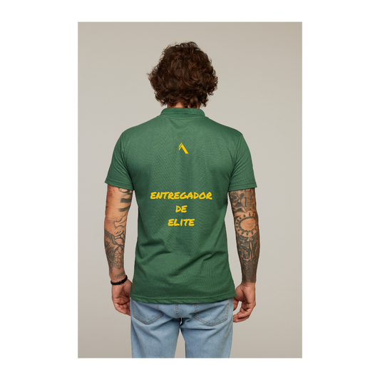 Camisa Polo Verde Musgo