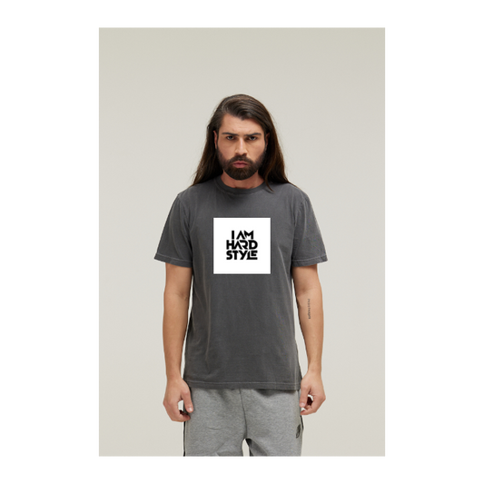Camiseta Estonada Cinza Chumbo