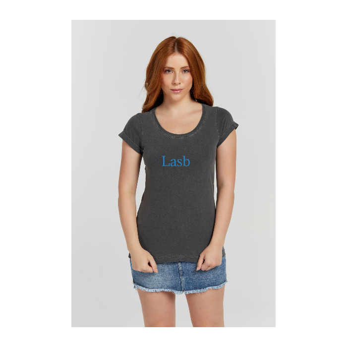 Baby long Estonada Cinza Chumbo