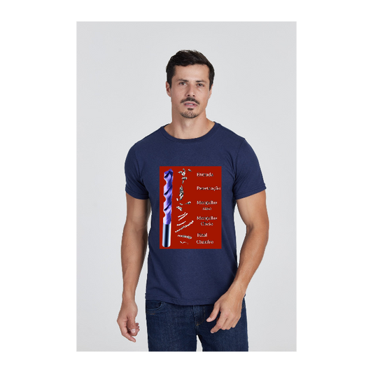 Camiseta Básica Azul Marinho