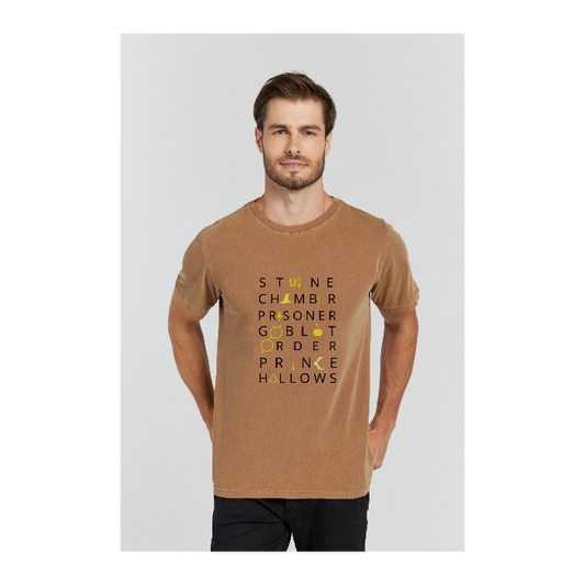 Camiseta Estonada Marrom