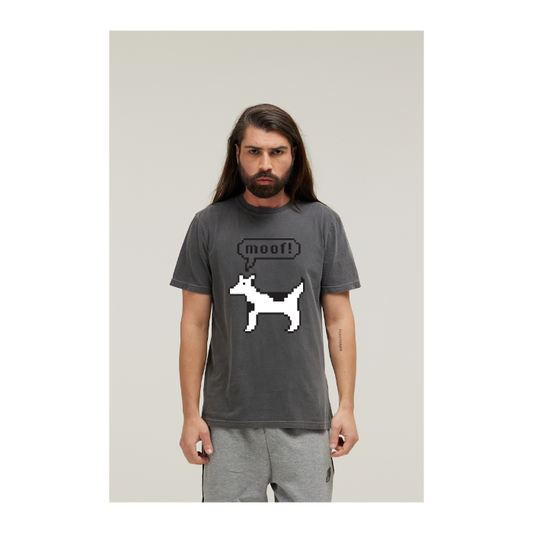 Camiseta Estonada Cinza Chumbo