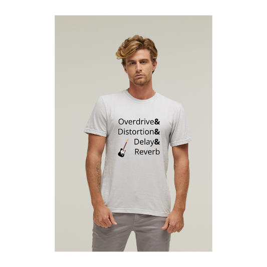 Camiseta Estonada Branco Gelo