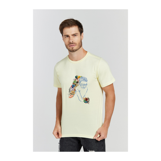 Camiseta Premium Amarelo Bebê