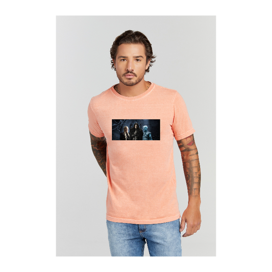 Camiseta Estonada Laranja
