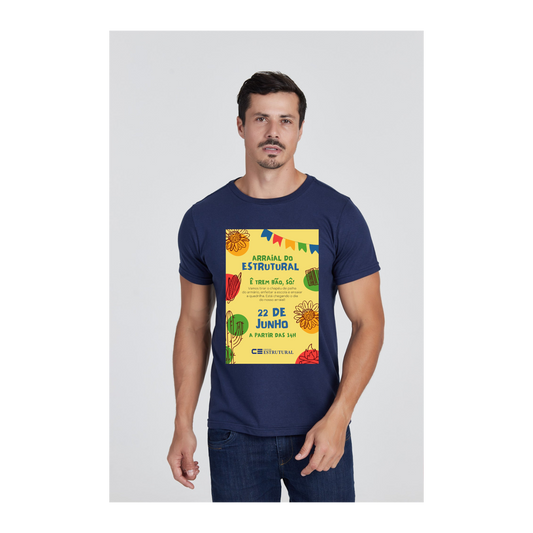 Camiseta Básica Azul Marinho