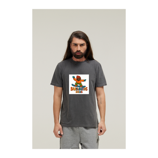 Camiseta Estonada Cinza Chumbo