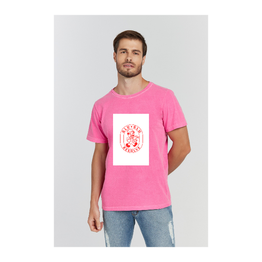 Camiseta Estonada Rosa Pink