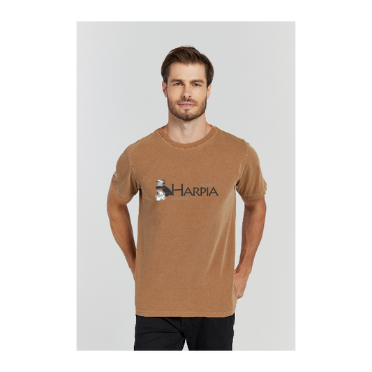 Camiseta Estonada Marrom