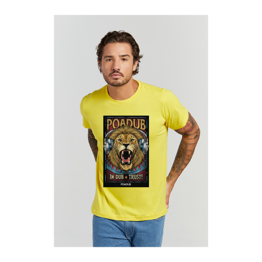Camiseta Premium Amarelo Canário